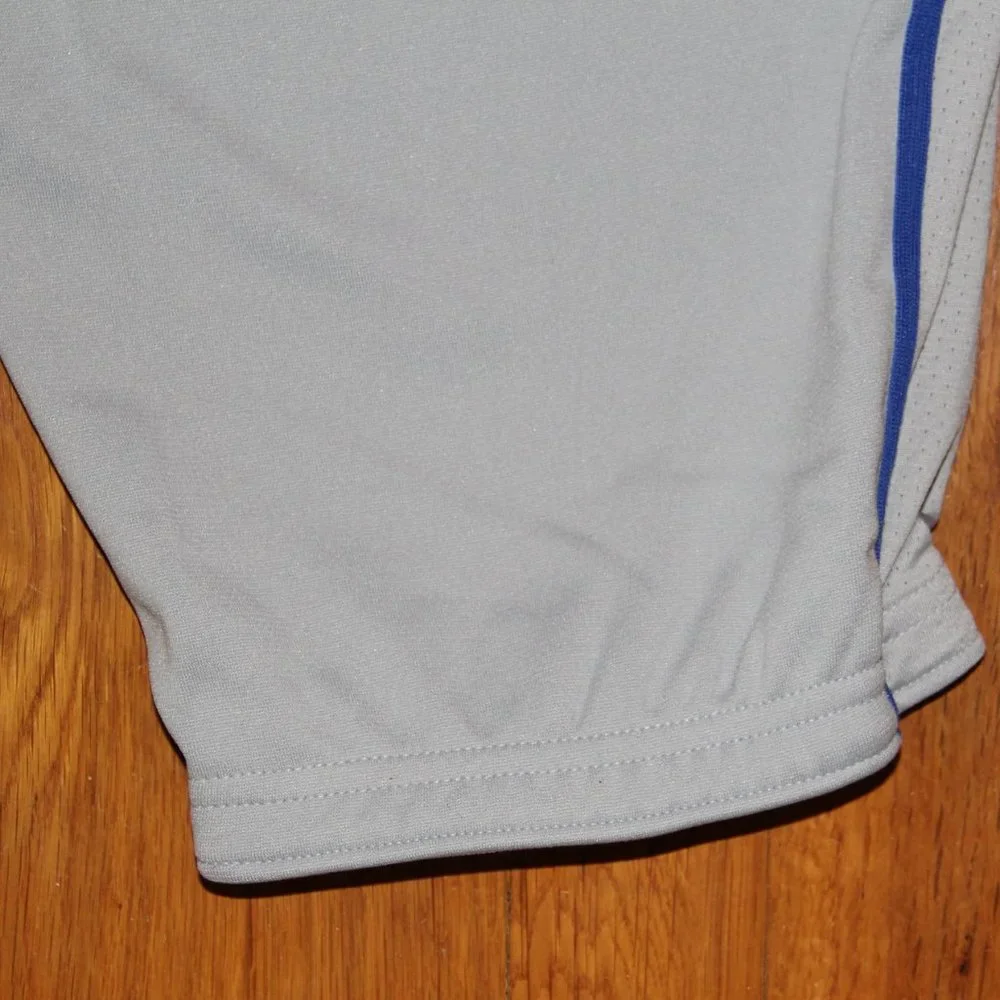 Nike Vapor Select High Piped Baseball Pants Mens XL Grey Blue Softball